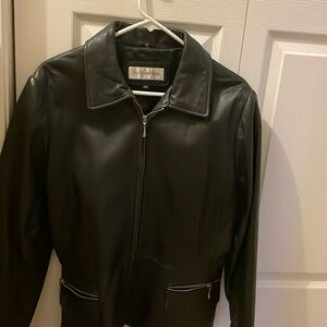 Jones New York leather jacket